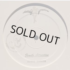 画像: FAMILY ATTRACTION / DISCO BOOGIE (12")