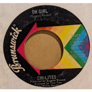 画像: CHI-LITES / OH GIRL (7")♪