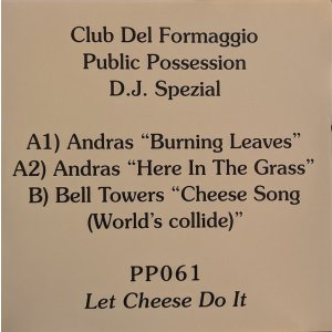 画像: ANDRAS・BELL TOWERS / CLUB DEL FORMAGGIO (7")♪