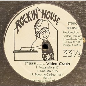 画像: TYREE / VIDEO CRASH (12")♪