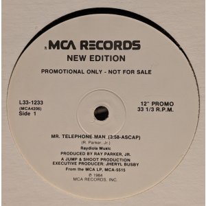 画像: NEW EDITION / MR. TELEPHONE MAN (12")♪
