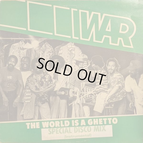画像1: WAR / WORLD IS A GHETTO (SPECIAL DISCO MIX) (12")