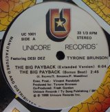 画像: TYRONE BRUNSON / THE BIG PAYBACK (12")♪
