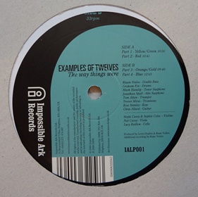 画像1: EXAMPLES OF TWELVES / THE WAY THINGS WERE (LP)♪