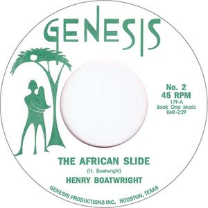 画像1: HENRY BOATWRIGHT / THE AFRICAN SLIDE (7")♪