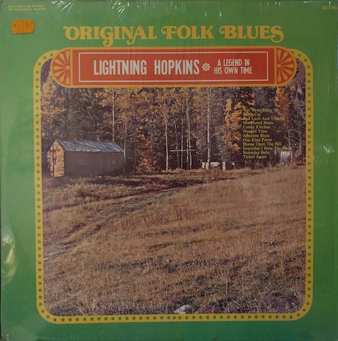 画像1: LIGHTNIN HOPKINS / ORIGINAL FOLK BLUES LEGENDARY FOLK BLUES (LP)♪