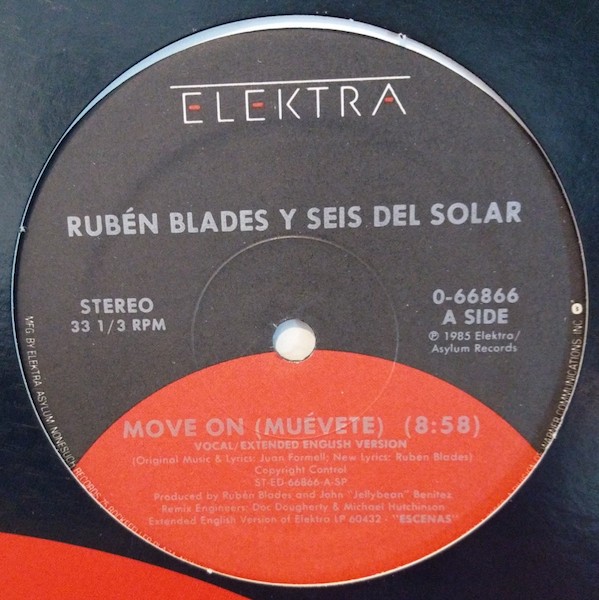 画像1: RUBEN BLADES Y SEIS DEL SOLAR / MOVE ON (MUEVETE) (12")♪