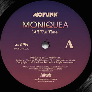 画像1: MONIQUEA / ALL THE TIME (7")♪
