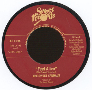 画像1: THE SWEET VANDALS / FEEL ALIVE (7"：Re-Entry)♪