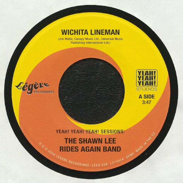 画像1: THE SHAWN LEE RIDES AGAIN BAND / WICHITA LINEMAN (7")♪