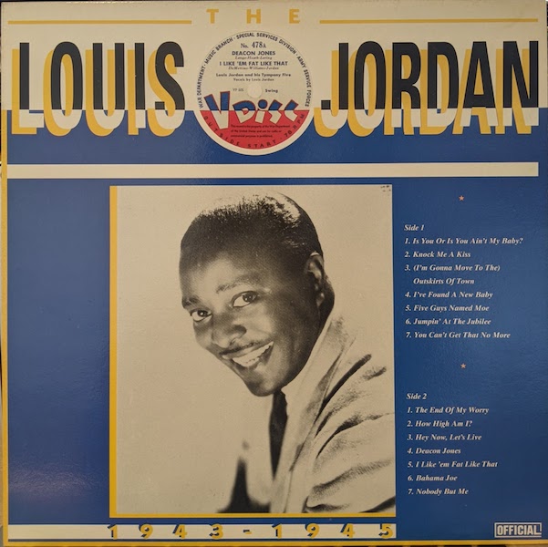 画像1: LOUIS JORDAN / THE V-DISCS (LP)♪