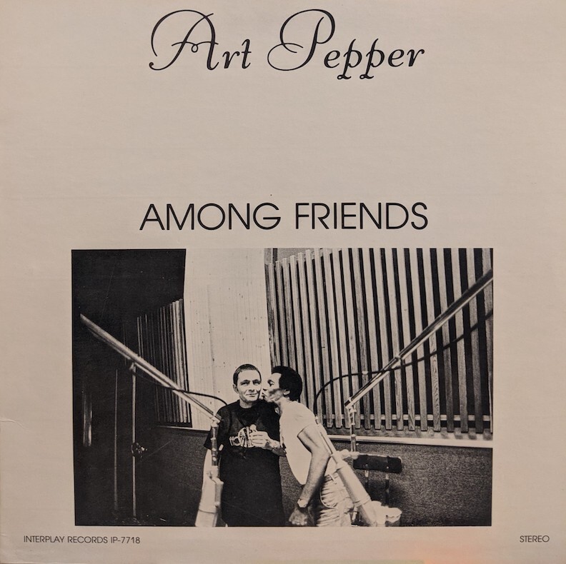画像1: ART PEPPER / AMONG FRIENDS (LP)♪