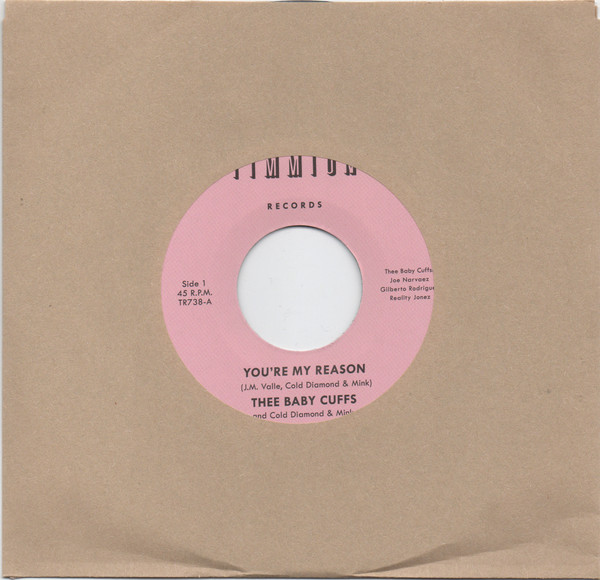 画像1: THEE BABY CUFFS / YOU’RE MY REASON (7")♪