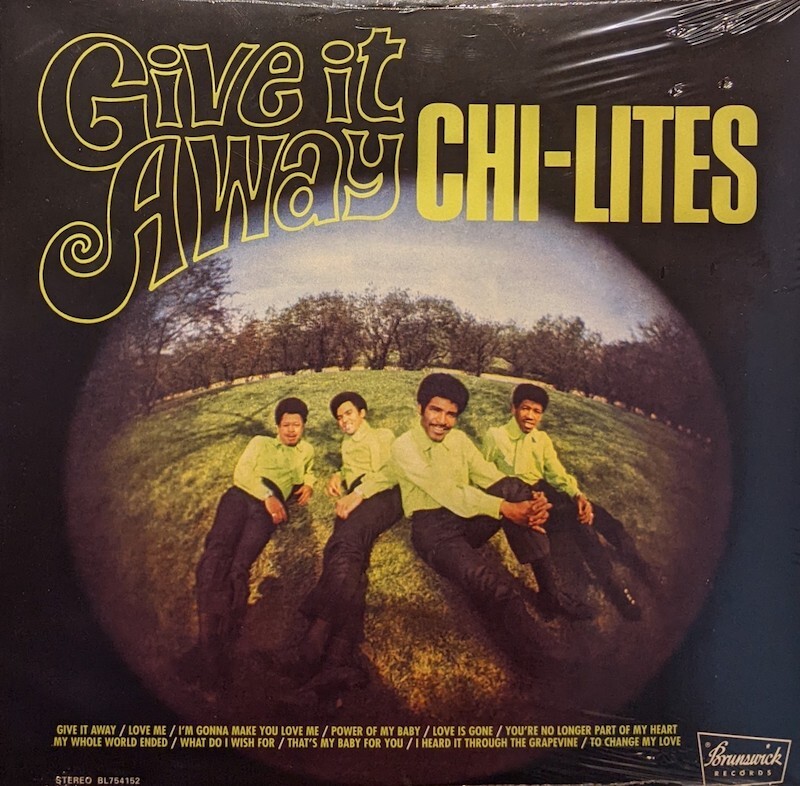 画像1: THE CHI-LITES / GIVE IT AWAY (LP)♪