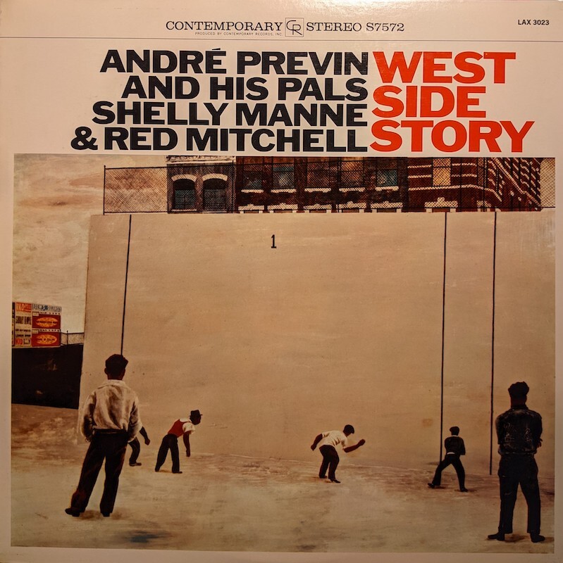 画像1: アンドレ・プレヴィン（Andre Previn）/ ウェストサイド物語 (LP)♪