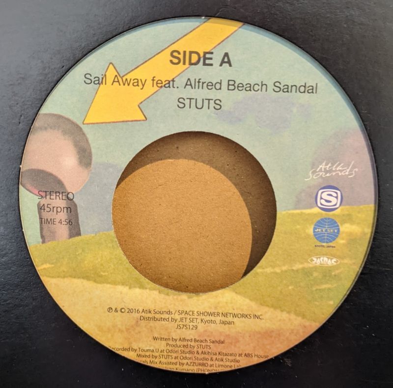 STUTS / SAIL AWAY feat. ALFRED BEACH SANDAL (7