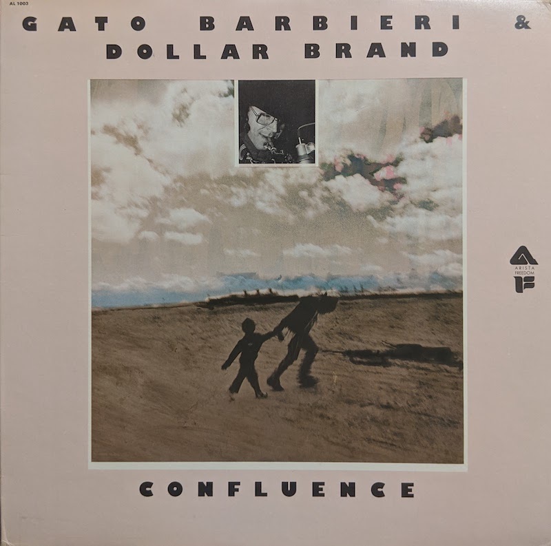 画像1: GATO BARBIERI・DOLLAR BRAND / CONFLUENCE (LP)♪