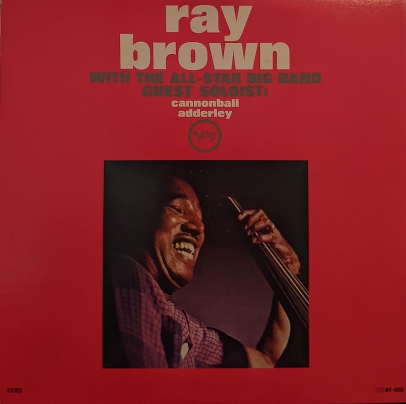 レイ・ブラウン（Ray Brown）/ キャノンボール〜レイ・ブラウン (LP