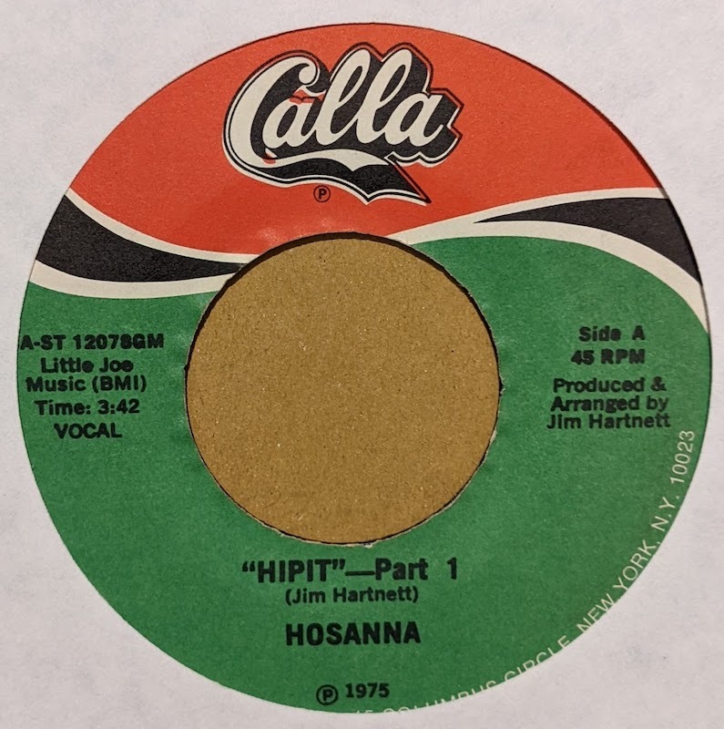 画像1: HOSANNA / HIPIT (7")♪