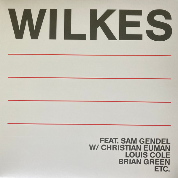 SAM WILKES / WILKES (LP : Re-Entry) - everyday records