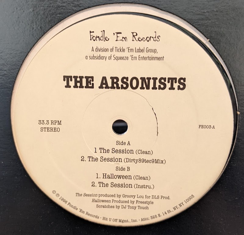 画像1: THE ARSONISTS / THE SESSION (12")♪