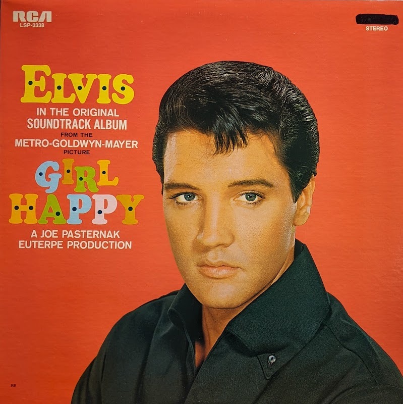 画像1: ELVIS PRESLEY / GIRL HAPPY (LP)♪