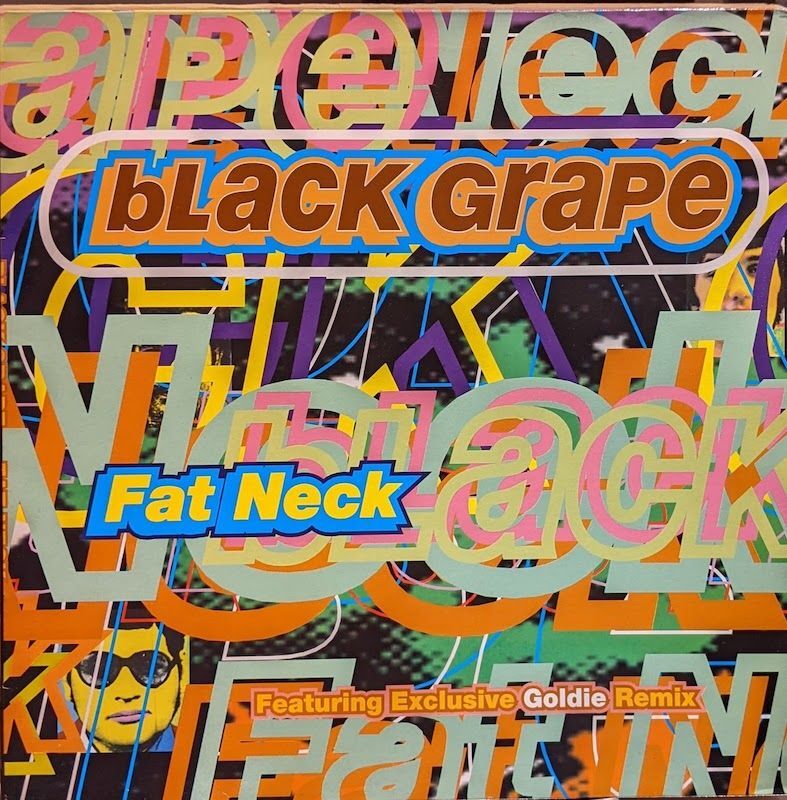 画像1: BLACK GRAPE / FAT NECK (12")♪