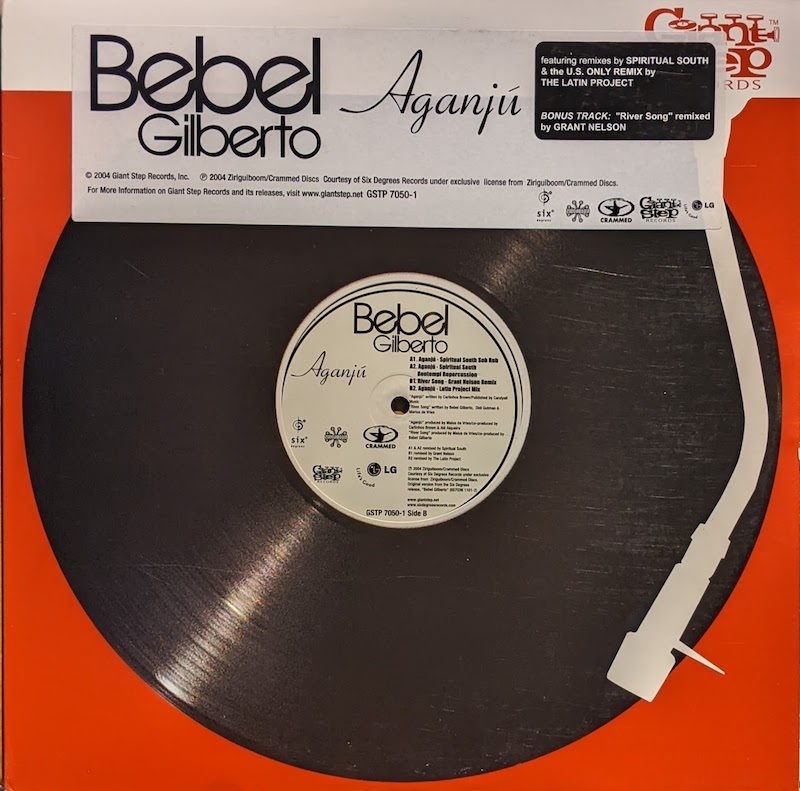 画像1: BEBEL GILBERTO / AGANJU (12")♪