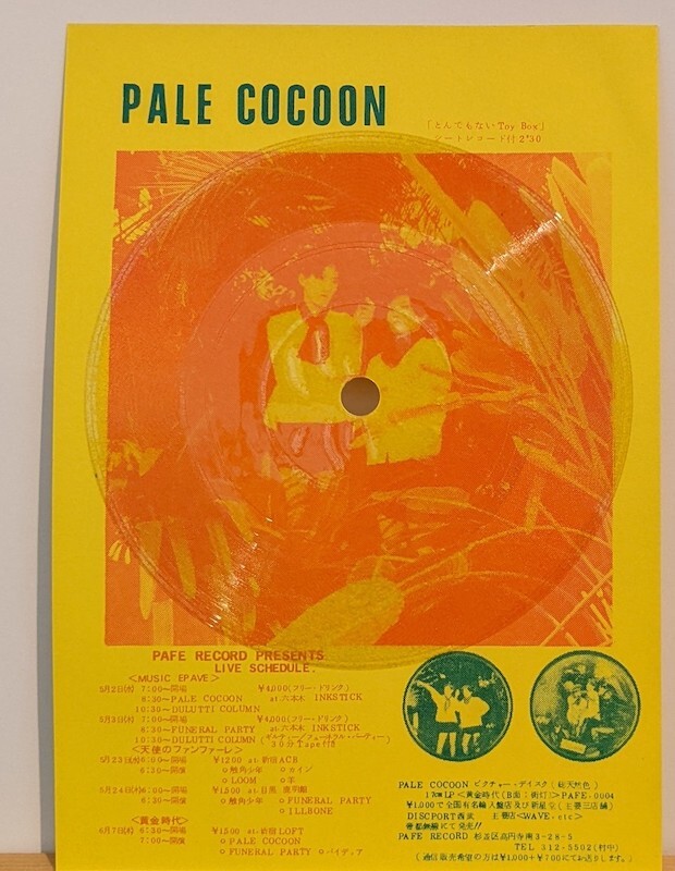 画像1: PALE COCOON / とんでもない TOY BOX (Flex disc)♪