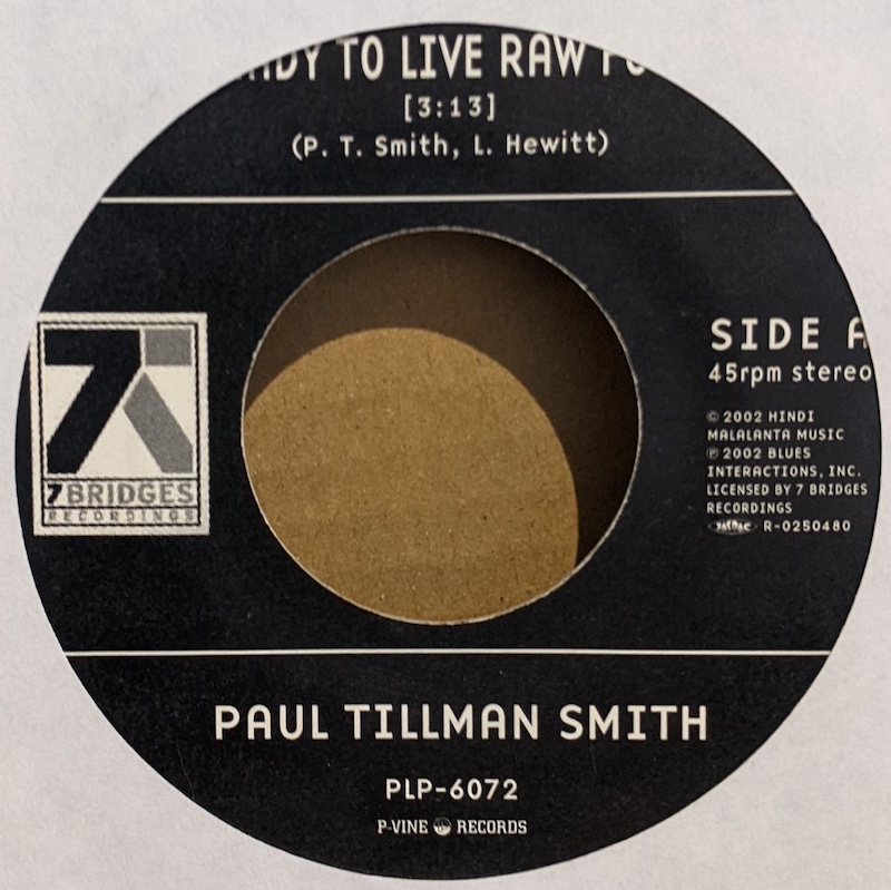 画像1: PAUL TILLMAN SMITH・ ELECTRIC CHURCH / READY TO LIVE RAW FUNK・WE'VE GOT TO FIND A WAY (7")♪