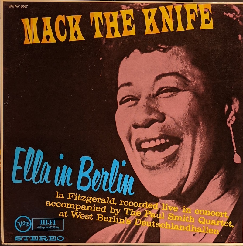 画像1: エラ・フィッツジェラルド（Ella Fitzgerald）/ エラ・イン・ベルリン (LP)♪