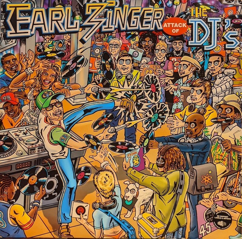 画像1: EARL ZINGER / ATTACK OF THE DJ'S (12")♪