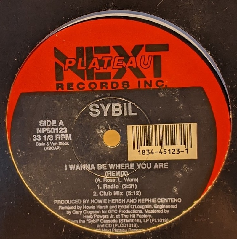 画像1: SYBIL / I WANNA BE WHERE YOU ARE (12")♪