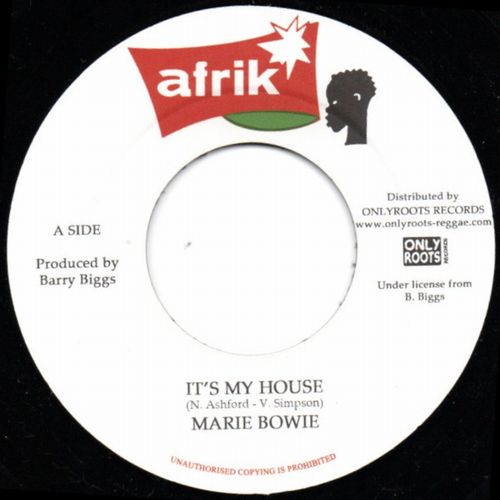 画像1: MARIE BOWIE / IT'S MY HOUSE (7")♪