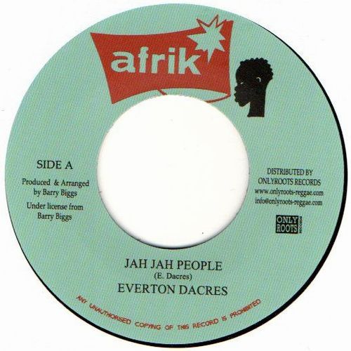 画像1: EVERTON DACRES / JAH JAH PEOPLE (7")♪