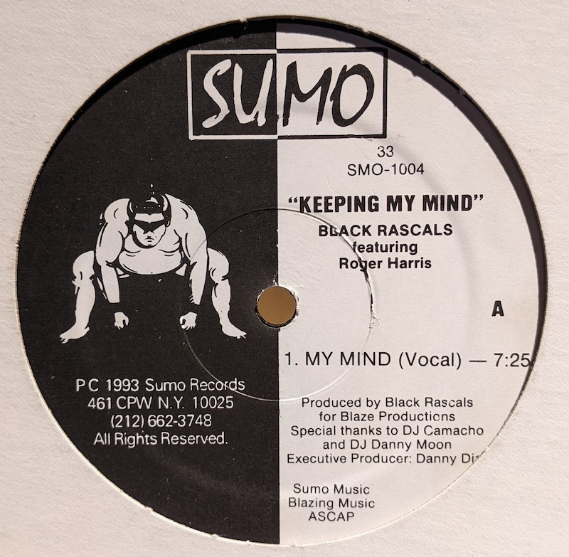 画像1: BLACK RASCALS feat. ROGER HARRIS / KEEP MY MIND (12")♪