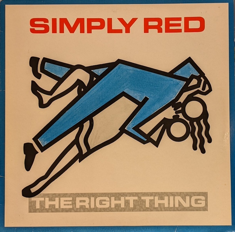 画像1: SIMPLY RED / THE RIGHT THING (12")♪