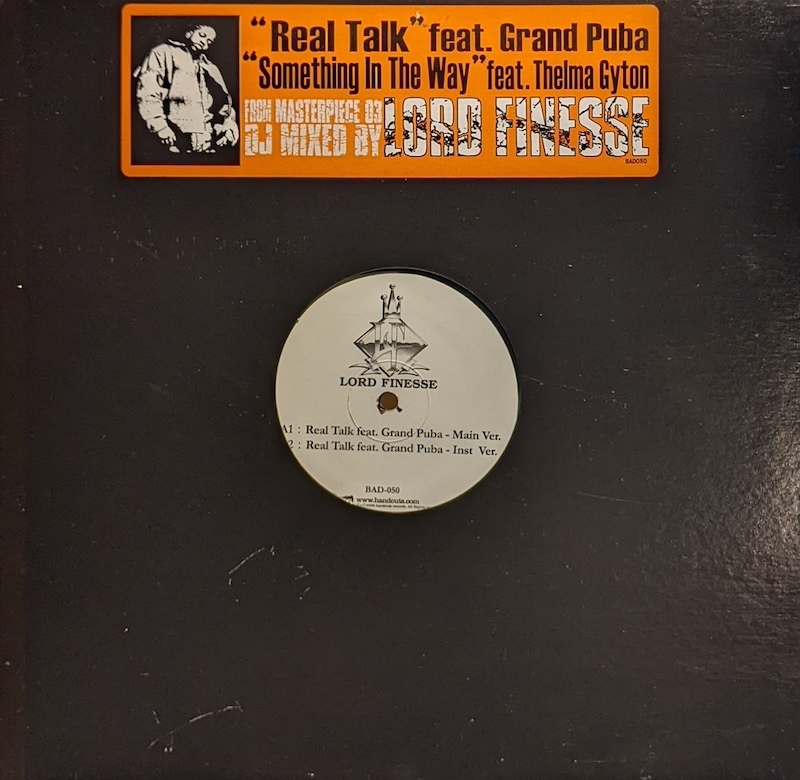 画像1: LORD FINESSE / REAL TALK feat. GRAND PUBA (12")♪