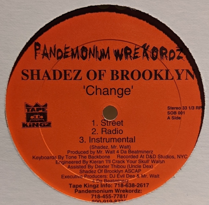 画像1: SHADEZ OF BROOKLYN / CHANGE (12")♪