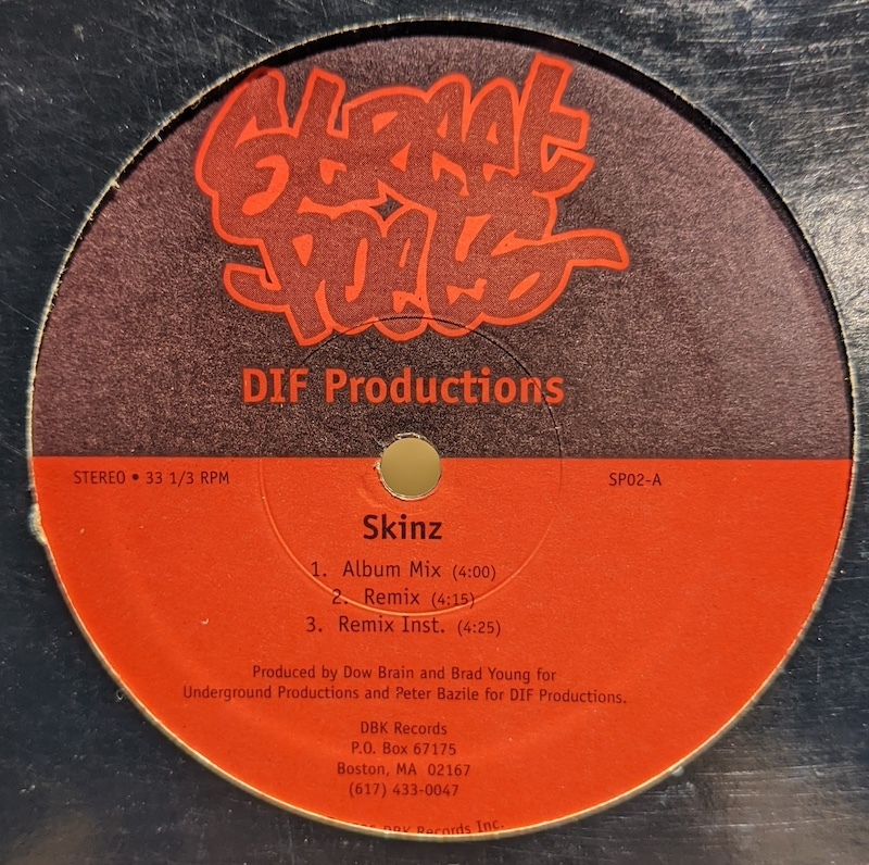 画像1: DIF PRODUCTIONS / SKINZ (12")♪