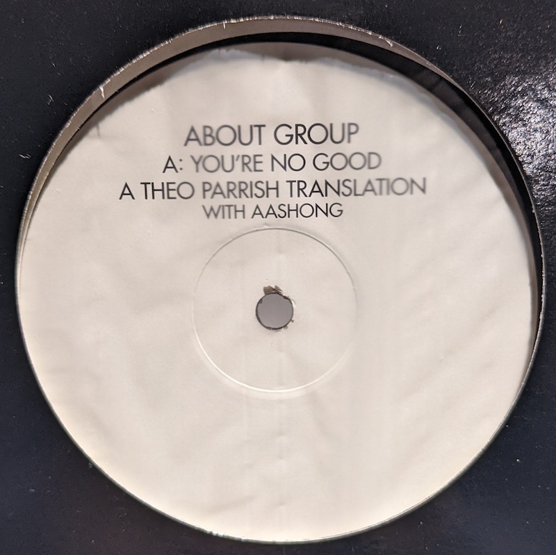 画像1: ABOUT GROUP / YOU'RE NO GOOD Remix (12")♪