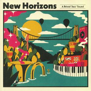 画像1: V.A. / NEW HORIZONS - A BRISTOL ‘JAZZ’ SOUND (LP)♪