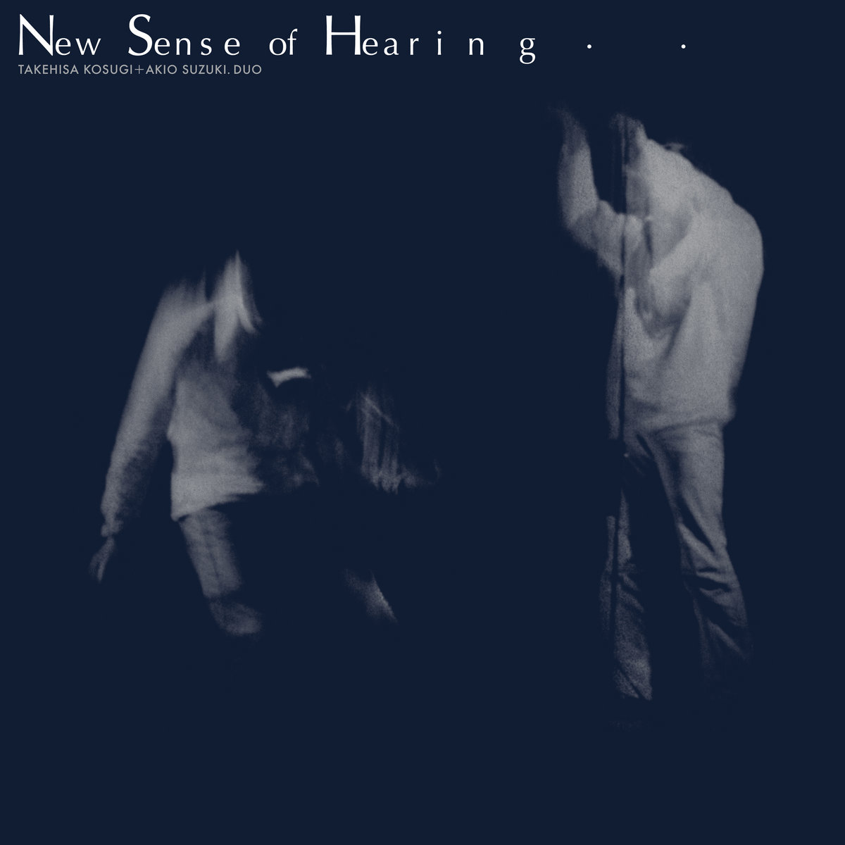 画像1: TAKEHISA KOSUGI + AKIO SUZUKI DUO / NEW SENSE OF HEARING (LP)♪