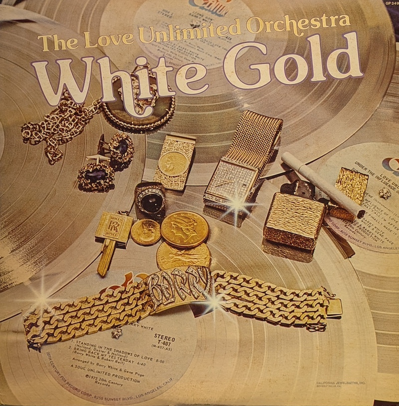 画像1: バリー・ホワイトと ラヴ・アンリミテッド・オーケストラ（Barry White / Love Unlimited Orchestra）/ ホワイト・ゴールド (LP)♪