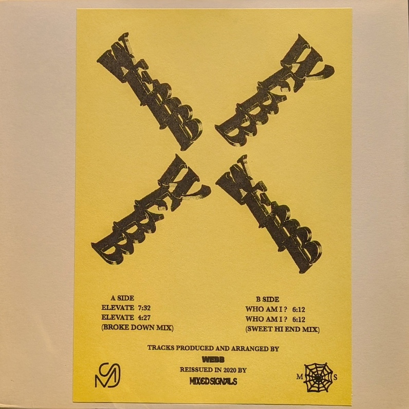 画像1: WEBB / ELEVATE (12")♪