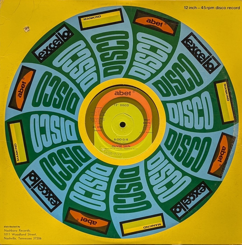 画像1: OLIVER SAIN / B-OO-G-IE (12")♪