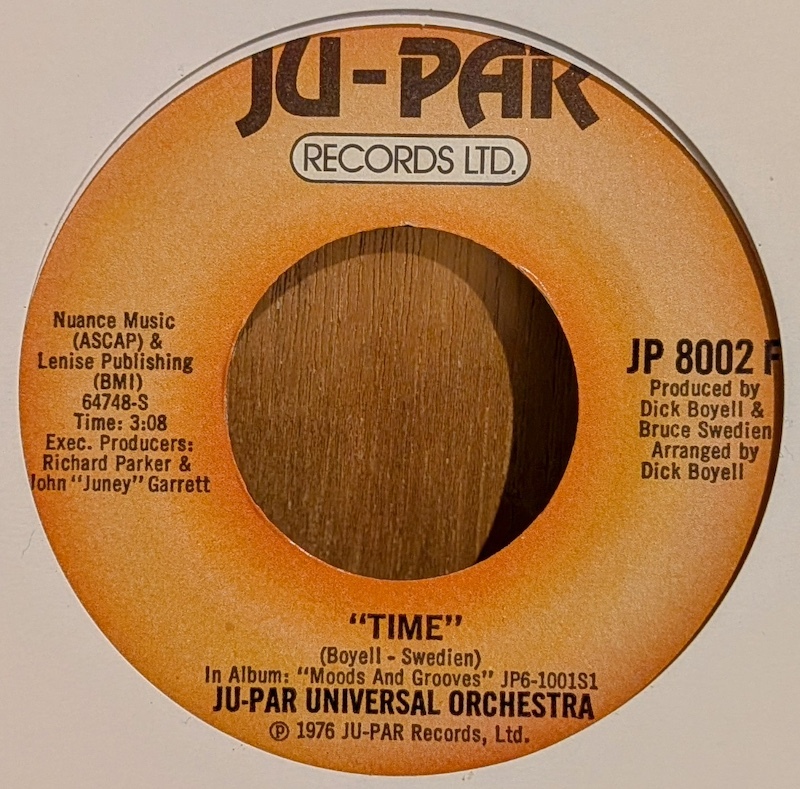 洋楽 Ju-Par Universal Orchestra CD Ju-Par Universal Orchestra Moods And Grooves Orig 1976 Press