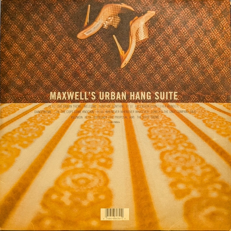 MAXWELL'S URBAN HANG SUITE LPレコード Maxwell - Maxwell's Urban Hang Suite (Colored Vinyl 2xLP)