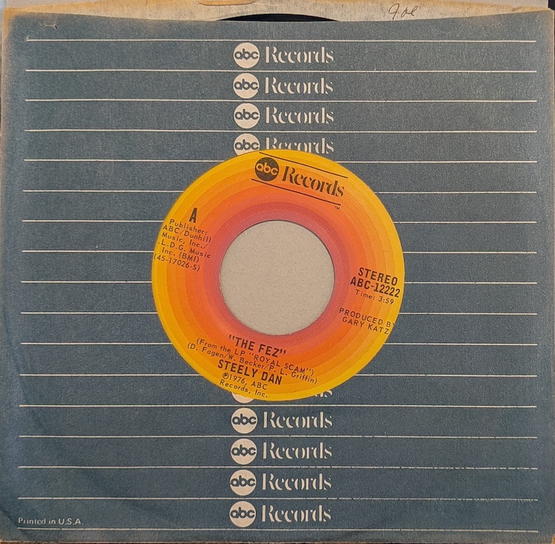 画像1: STEELY DAN / THE FEZ (7")♪