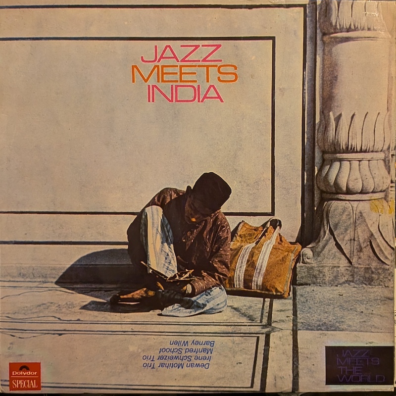 画像1: DEWAN MOTHIER TRIO・IRENE SCHWEIZER TRIO・MANFRED SCHOOF・BARNEY WILEN / JAZZ MEETS INDIA (LP)♪